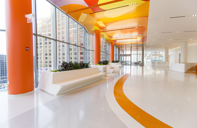 北京安達泰橡膠地板生產廠家成功客戶案例：某企業公司橡膠地板使用案例、交通軌道、行走軌道橡膠地板、致美地板系列