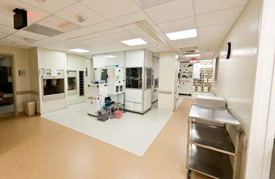 北京安達泰橡膠地板生產廠家成功客戶案例：某醫院科室門診橡膠地板使用案例、醫用醫院橡膠地板案例圖